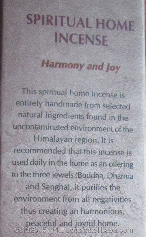 チベット天然ハーブ線香: 香家精神的な調和と喜び問屋・仕入れ・卸・卸売り