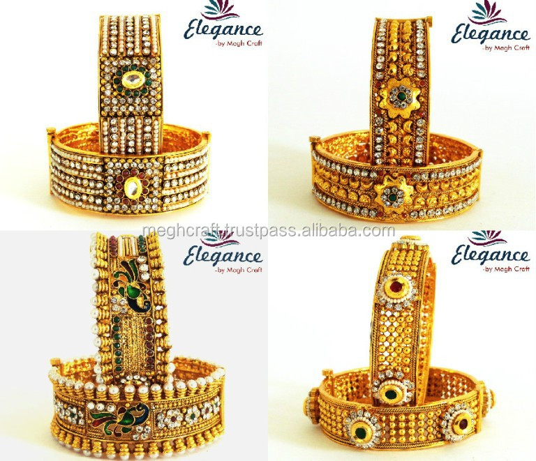 Jewelry-Stone work Tanjore Jewelry-Indian Handmade Tanjore Art Jewelry