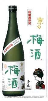 Various types of plum wines from Japanese private label drink company