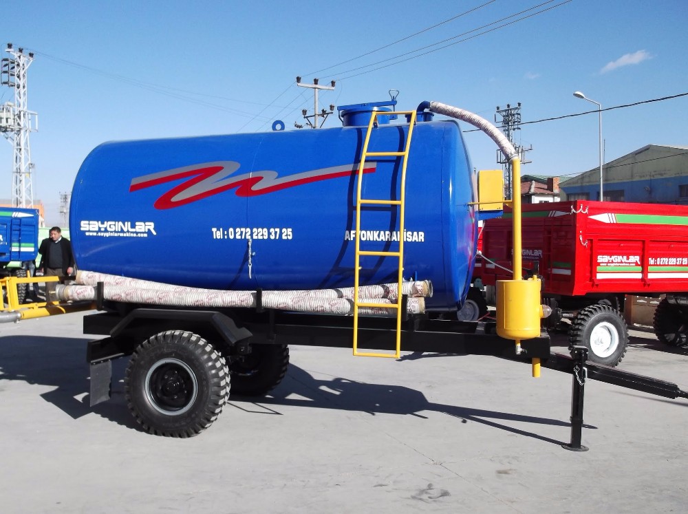 Agriculture Machinery Equipment Tractor Spreaders 6 Tones Single Axle Liquid Fertilizer Spreader