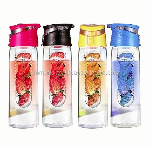tritan plastic bpa free fruit infuser water bottle flip top 700ml tritan plastic bpa free fruit infuser water bottle flip top 700ml