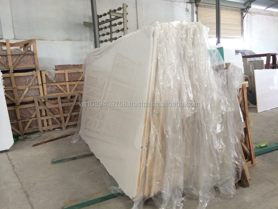ベトナム純粋な4080x3cmクリスタルホワイト大理石のサイズ 問屋・仕入れ・卸・卸売り