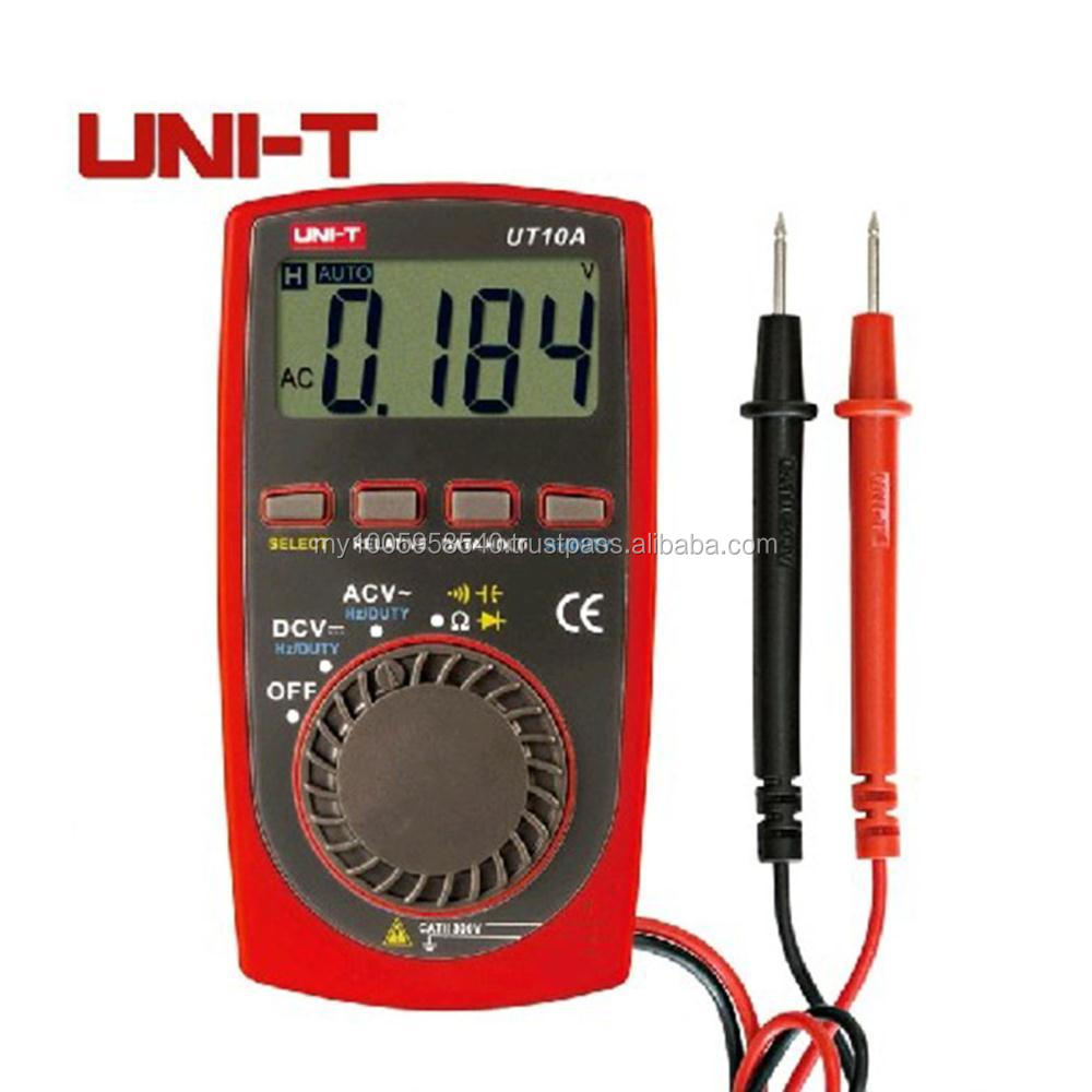 Uni-t ut10a現代ポケットサイズのデジタルマルチac dcメーターオーム静電容量hzのテスター仕入れ・メーカー・工場