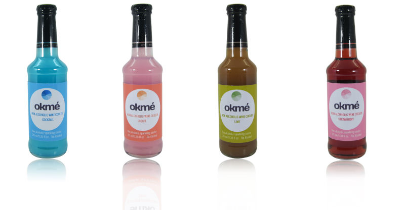 Non Alcoholic Wine Cooler, Strawberry Flavor