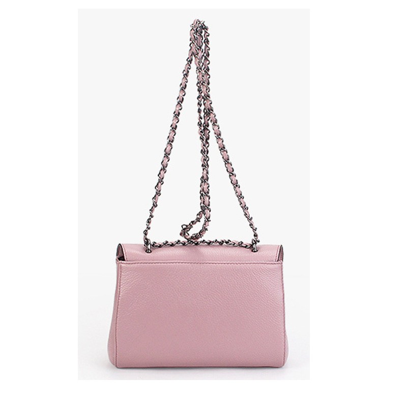 2016 Genuine Leather Mini Shoulder Bag With Long Chain For Lady Wholesale Handmade Small Bag ...