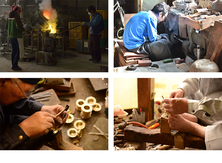 日本デザイン黄銅香バーナー用インテリア装飾仕入れ・メーカー・工場