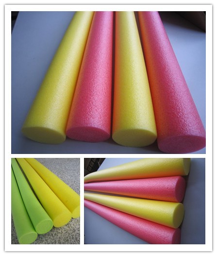 OEM EPE Foam Swimming Pool Noodles ,Customized Logo Print EPE Water Swmming Noodles