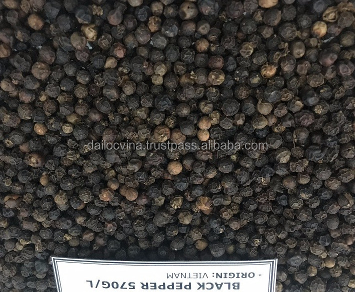 black pepper from vietnam, best quality & good price, dailocvina