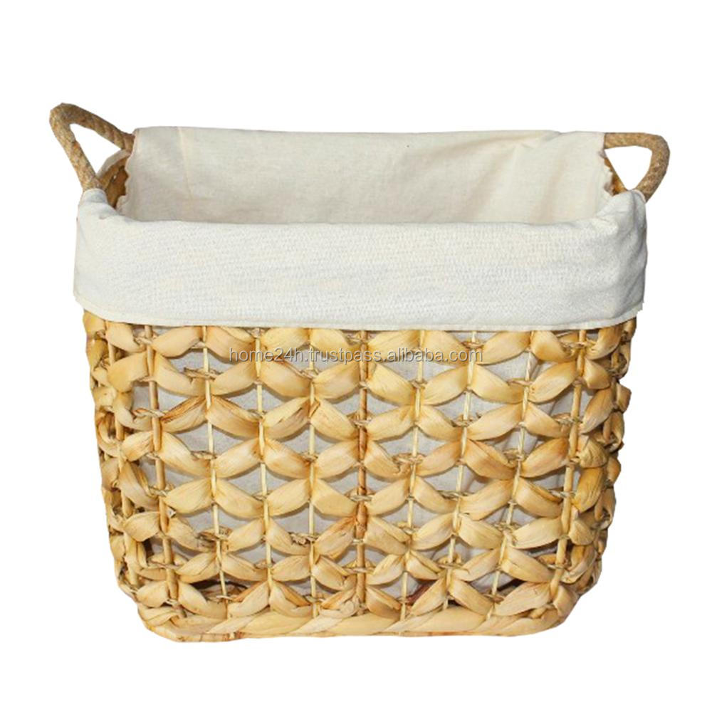 vietnam hand woven baskets water hyacinth manufacture and